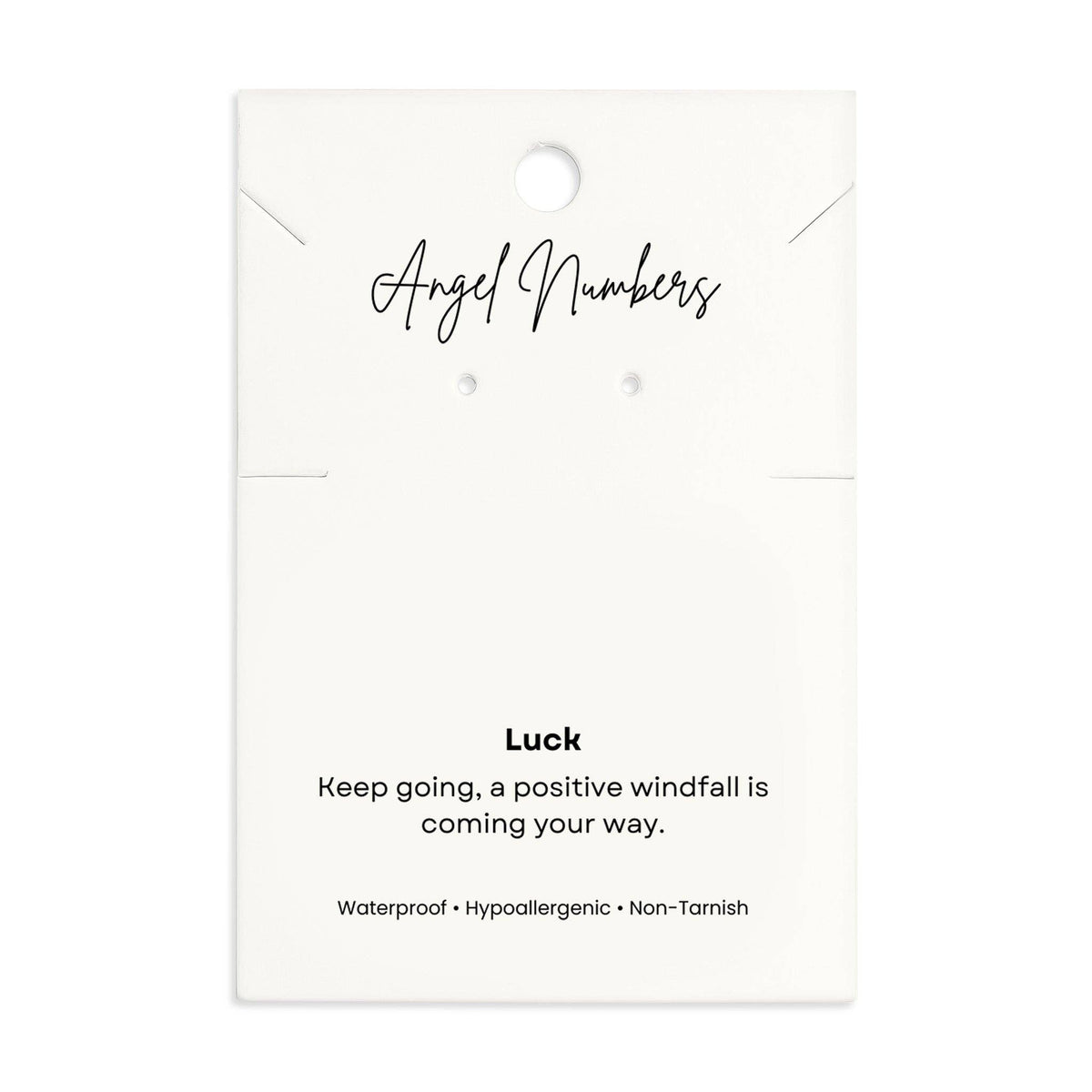 Angel Number Display Cards (Necklaces, Earrings, Bracelets)