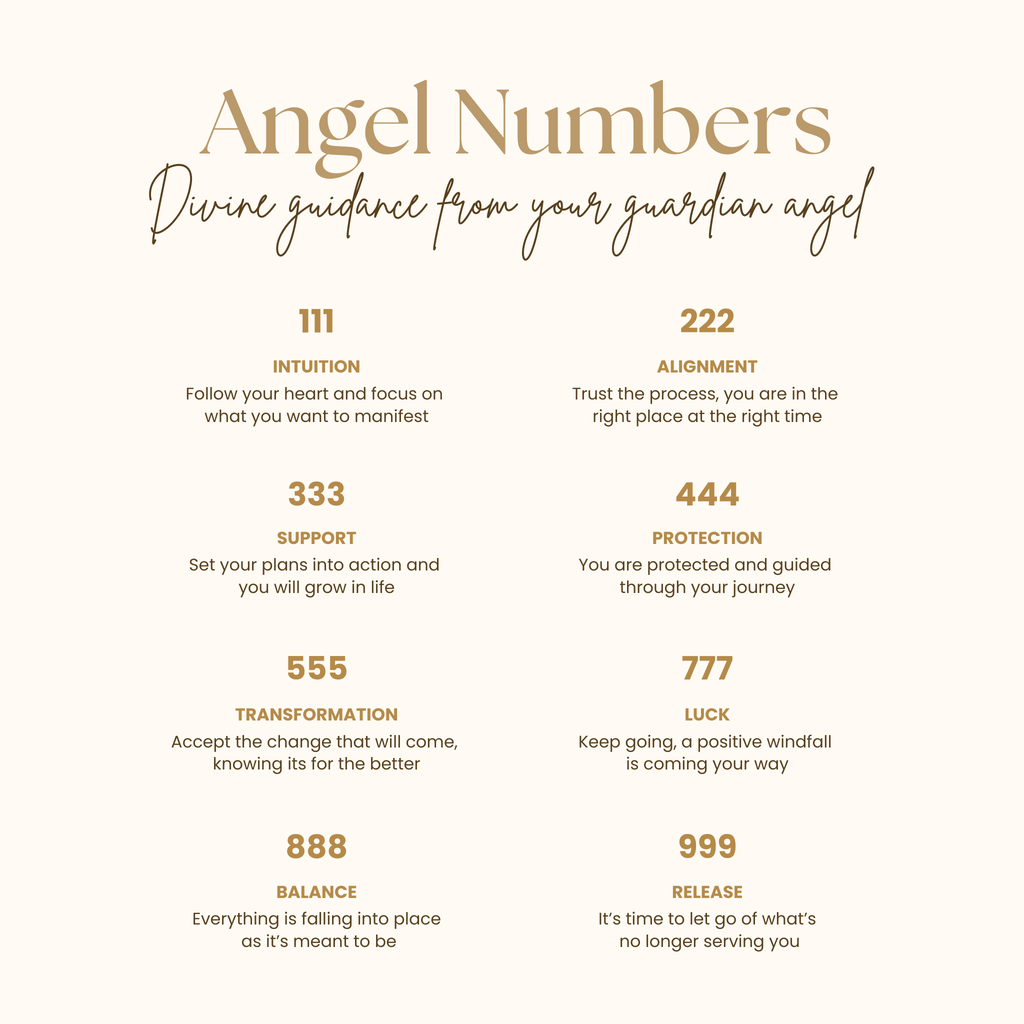 24PC 18K Gold Stainless Steel Angel Number Earring Set
