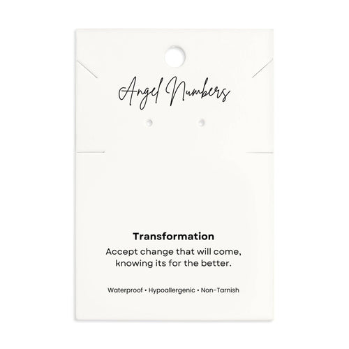 Angel Number Display Cards (Necklaces, Earrings, Bracelets)