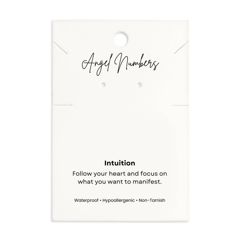 Angel Number Display Cards (Necklaces, Earrings, Bracelets)