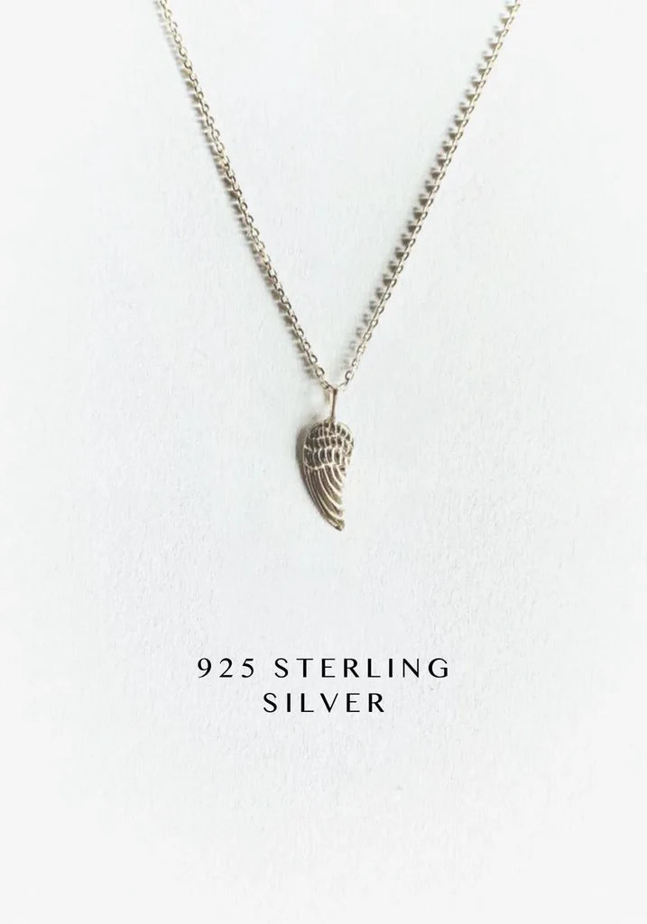 She Who Flies — Signature Angel Wing Necklace